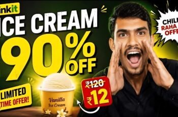 Blinkit Scream for Ice Cream Offer
