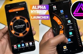 Change Your Mobile Home Screen Theme With Alpha Hybrid Launcher
